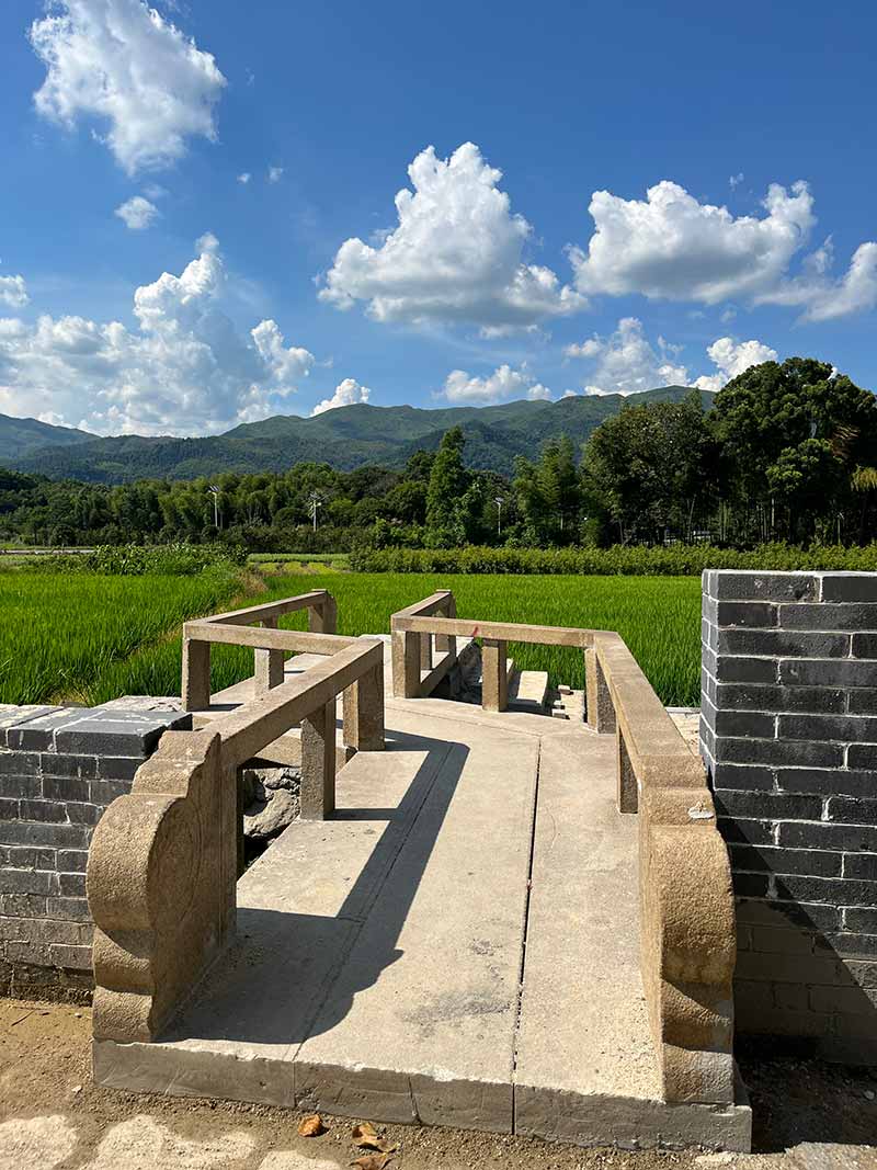 梅州花岗岩仿古石材景区使用案例