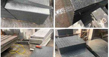 梅州 芝麻黑地铺石材