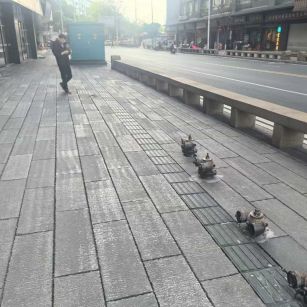 梅州仿古石铺装效果