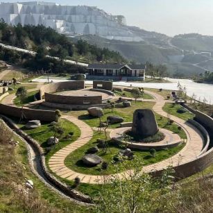 梅州仿古石铺装整体效果