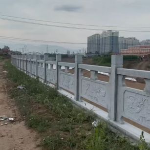 梅州 石材河道栏杆