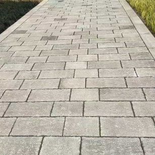 梅州仿古石铺装效果