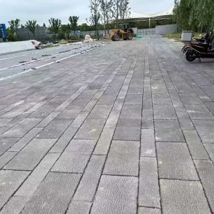 梅州仿古石铺装效果