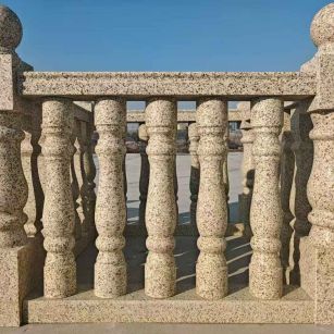 梅州 黄金麻栏杆（扶手，花瓶柱，将军柱）