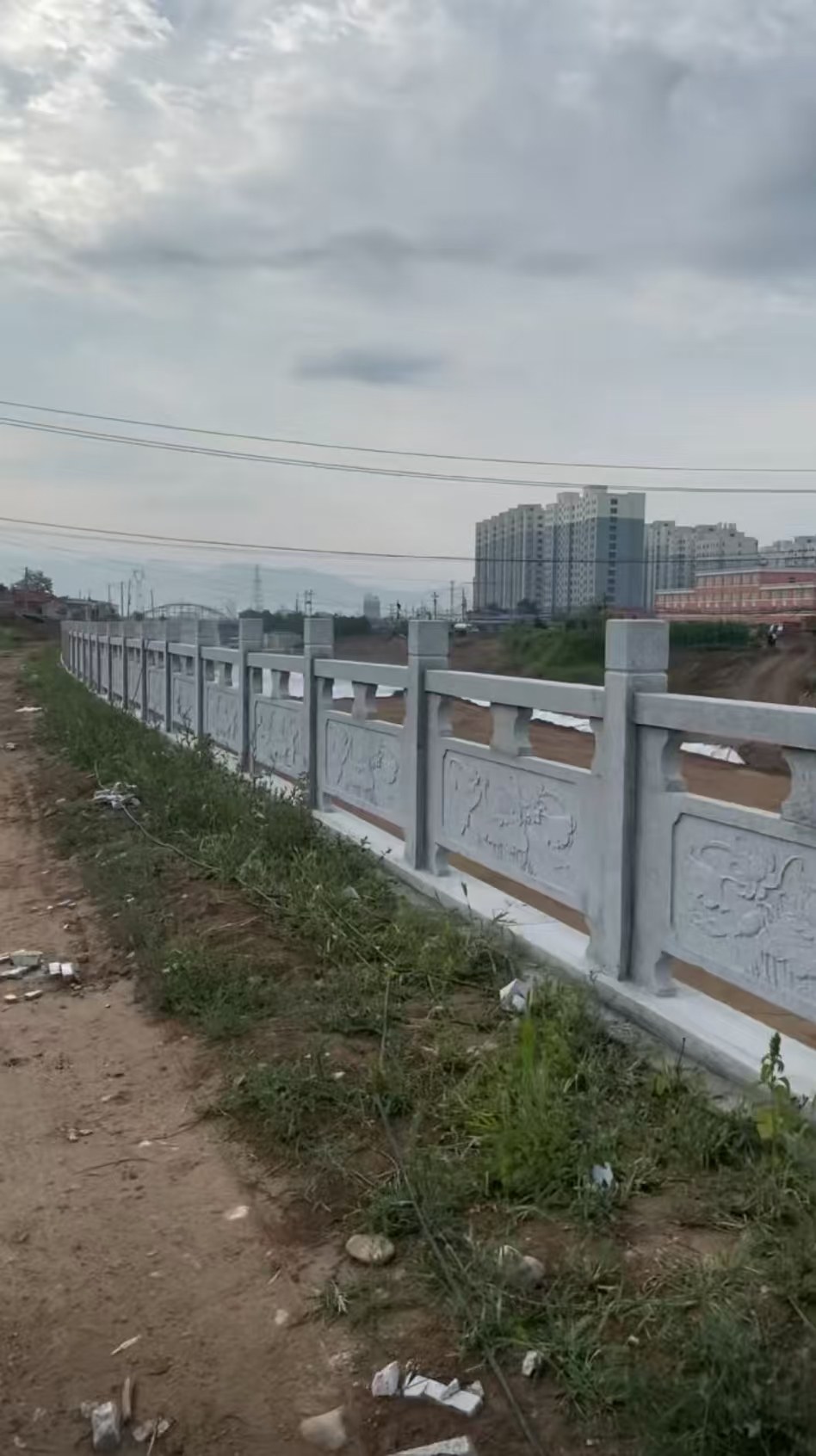 梅州 石材河道栏杆