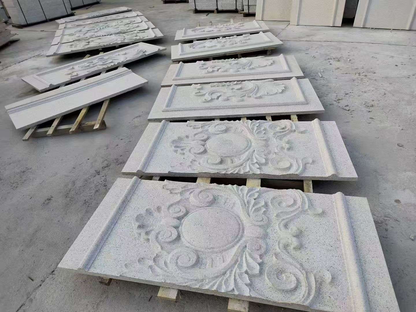 梅州 芝麻白干挂雕花板