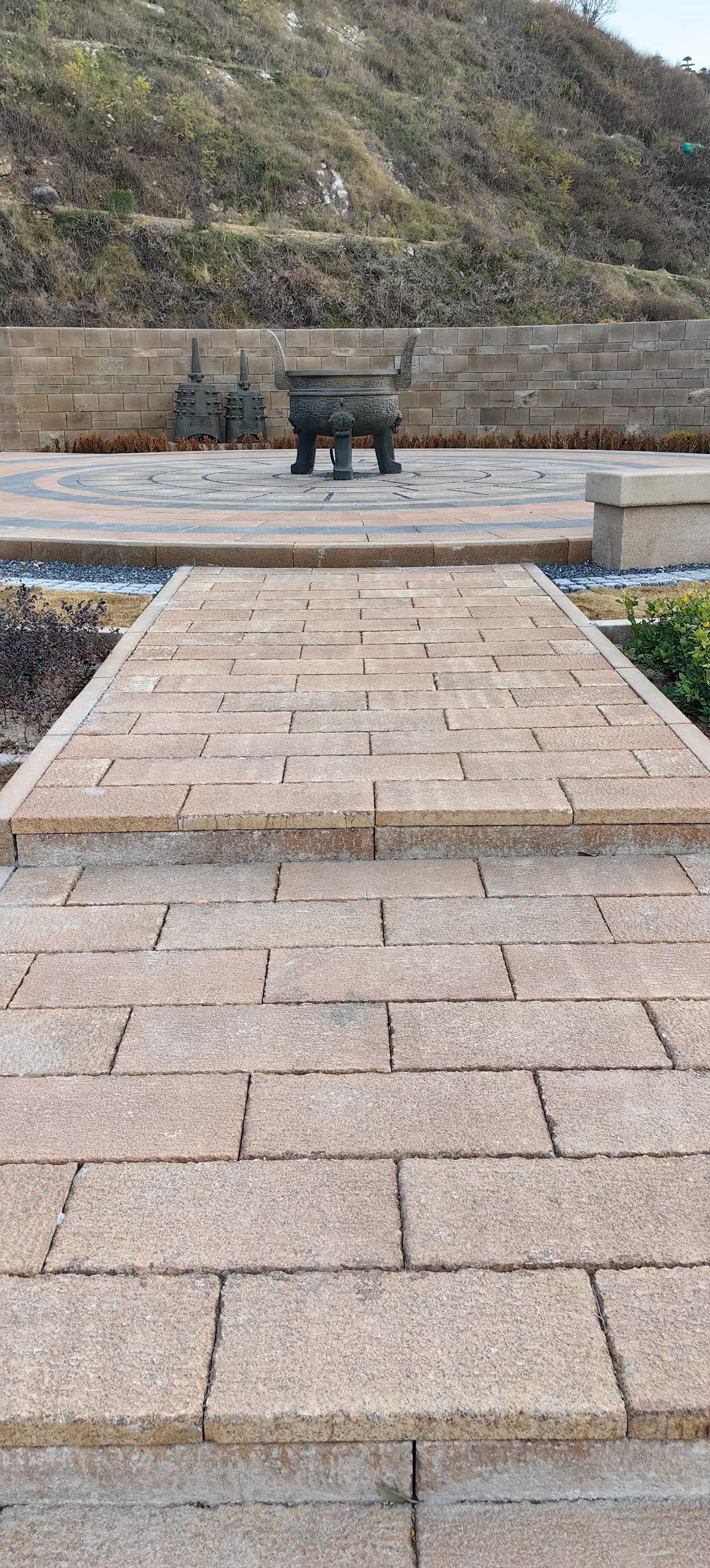 梅州仿古石铺装效果