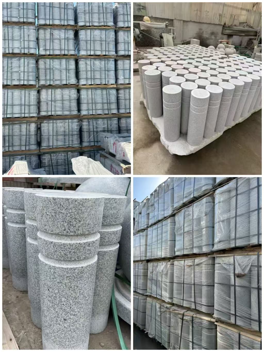 梅州 芝麻白花岗岩挡车柱、隔离柱多少钱