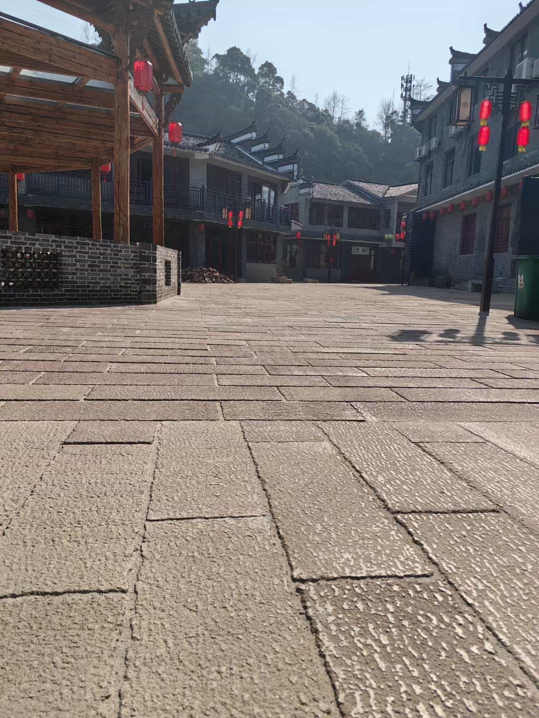 梅州仿古石铺装效果