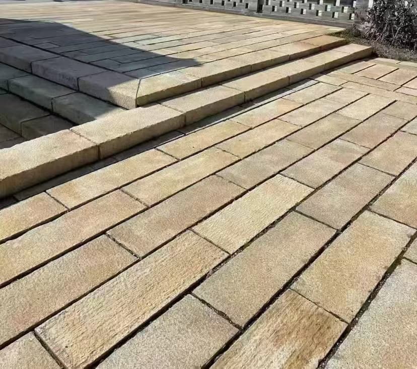 梅州仿古石铺装效果