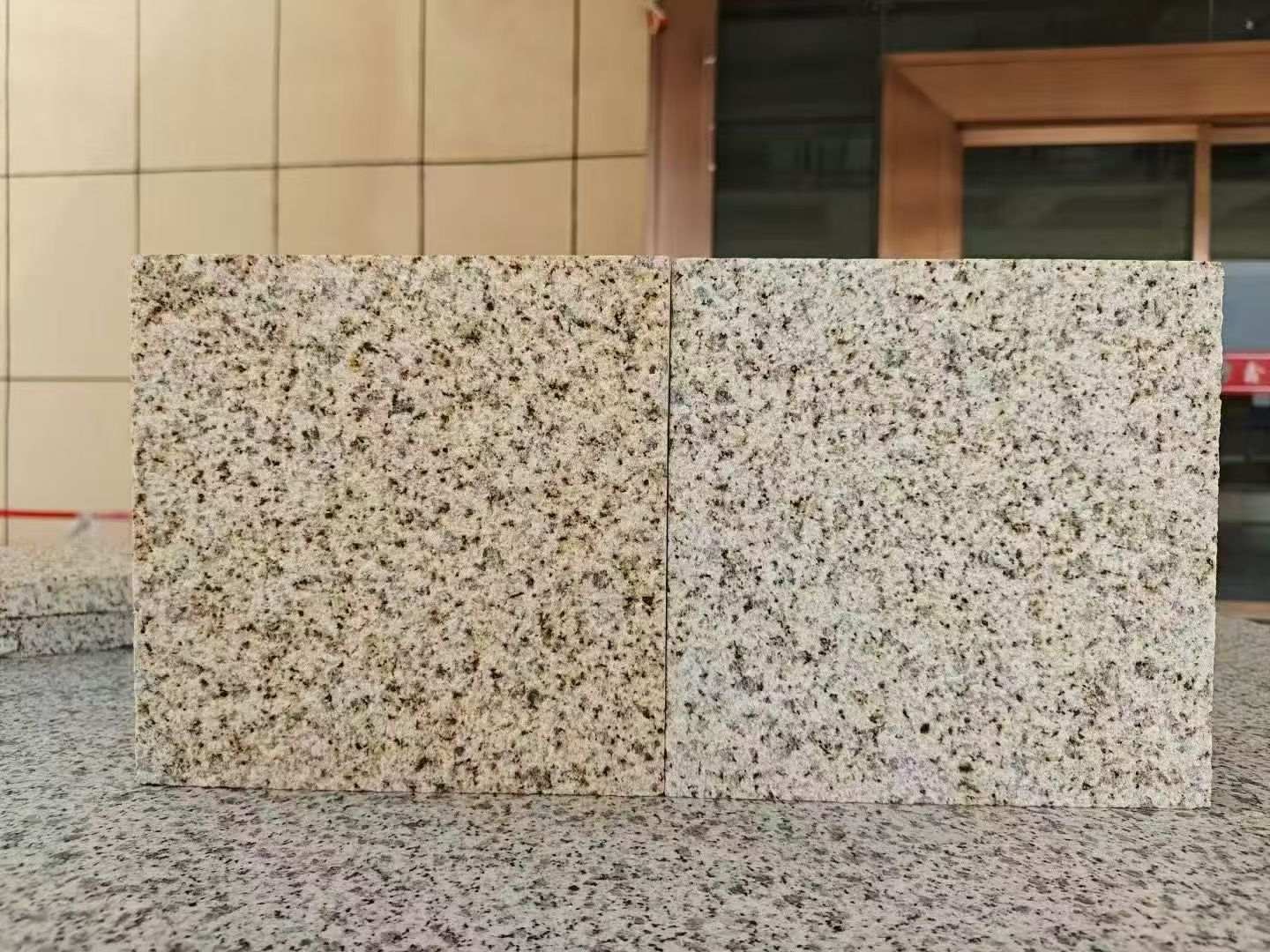 梅州 黄金麻荔枝面，中黄与浅黄