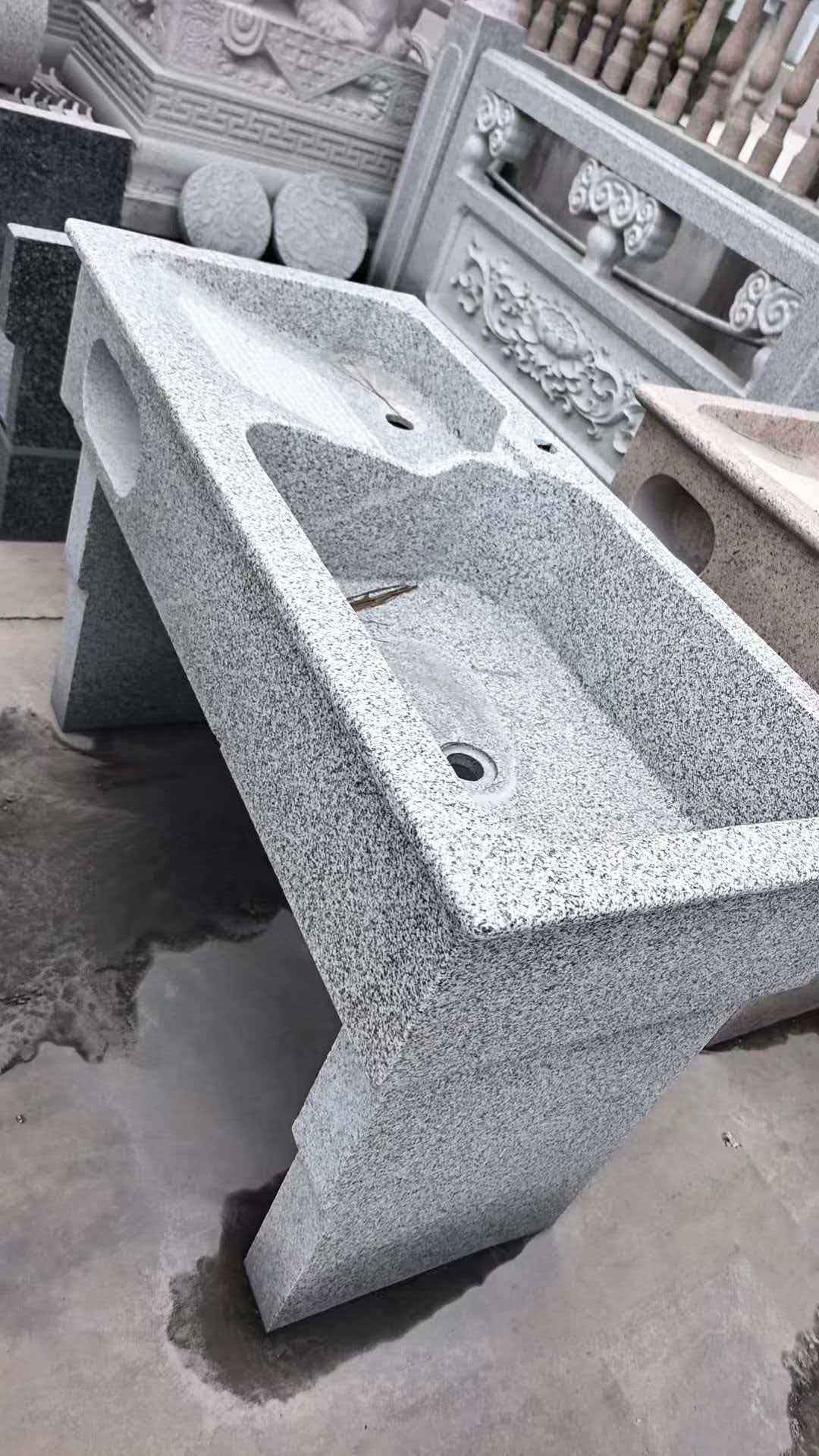 梅州 花岗岩石材洗手池，洗衣池